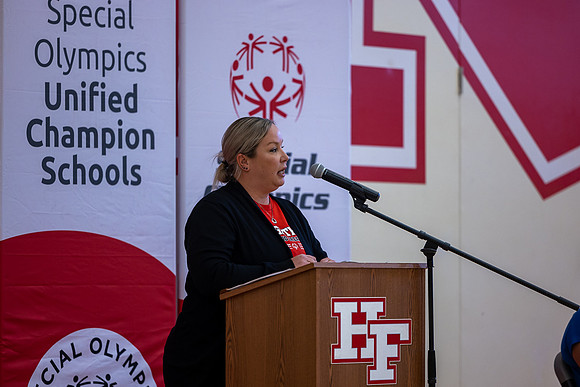 Katie Rice, Head Special Olympics Coach
