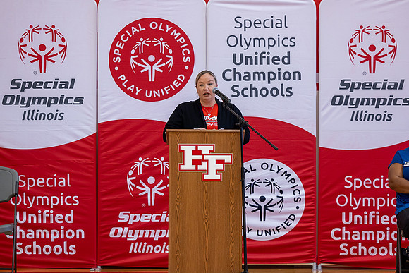 Katie Rice, Head Special Olympics Coach