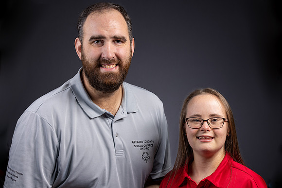 Ryan Colpitts and Julia Romauldi