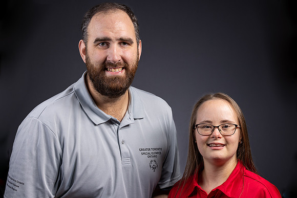 Ryan Colpitts and Julia Romauldi