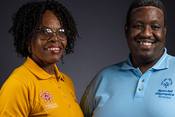 Janita Austin and Kelvin Layne