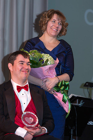 Jason & Stacey Sanicki Present Crystal Heart Award