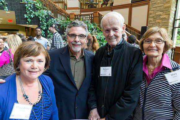 Mary Ann Ostrenga, Dr. Michael Rezak, Dick Locher, Mary Locher