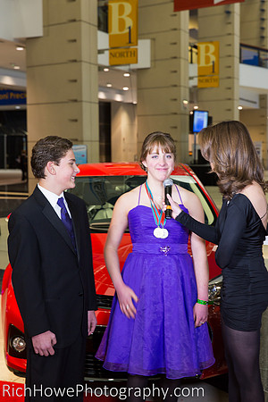Jessica and Justin Grammer on the Red Carpet with Cheryl Scott