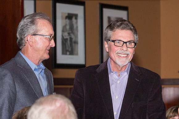 Dr. Michael Rezak and Randy Merideth
