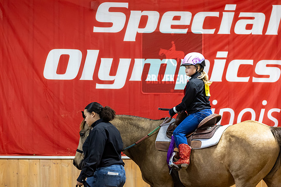 Vannie Daniels riding Mocha in Stock Seat Equitation