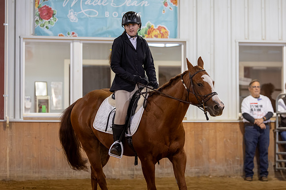 Sadie Mishier riding Ichi