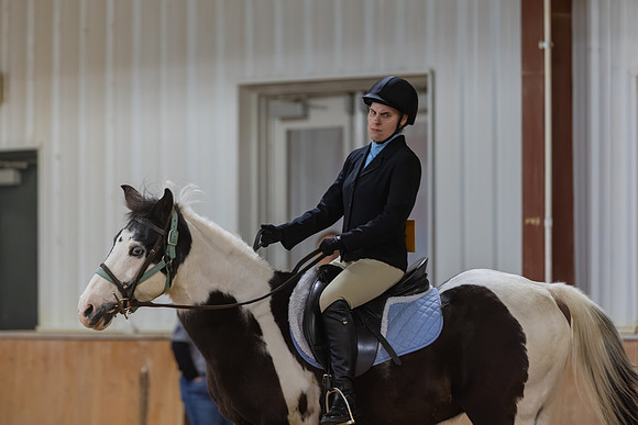 Mikayla Rabick riding Heidi