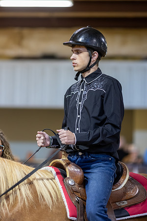 Austin Marfia rding Heidi in Stock Seat Equitation
