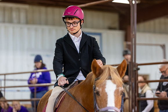 Gavin Lyons riding Heidi