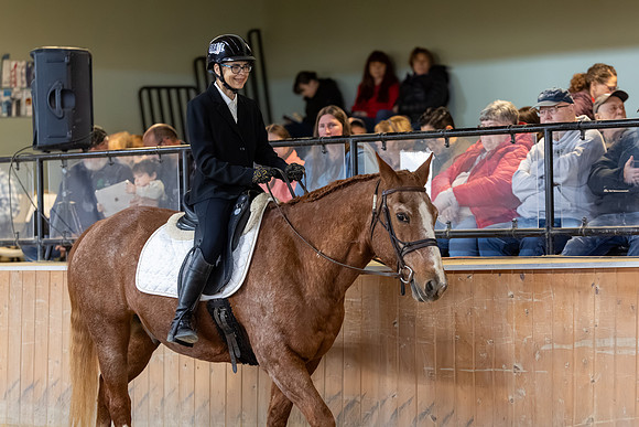 Victoria Suchoski riding Poptart