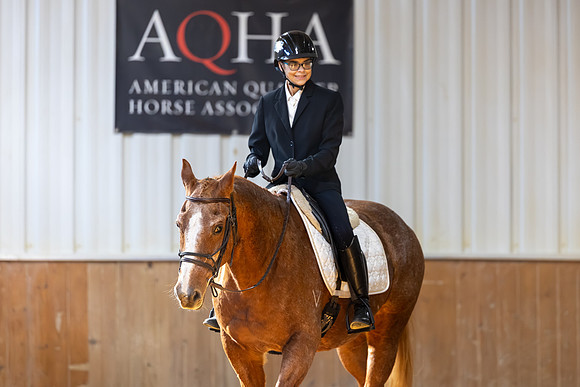 Victoria Suchoski riding Poptart