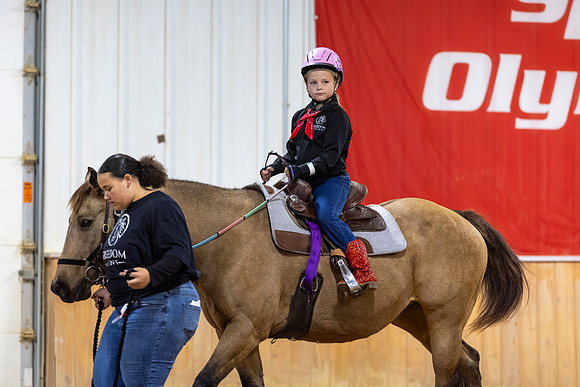 Vanni Daniels riding Mocha in Working Trails