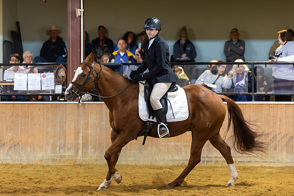 Sadie Mishier riding Ichi
