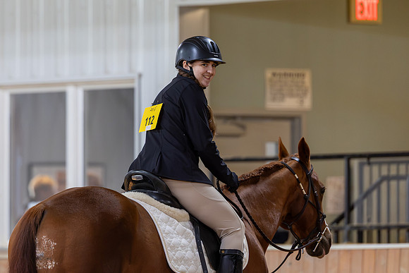 Sadie Mishier riding Ichi