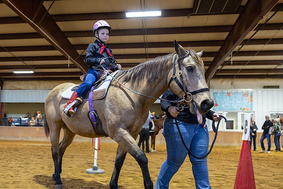 Vanni Daniels riding Mocha in Working Trails