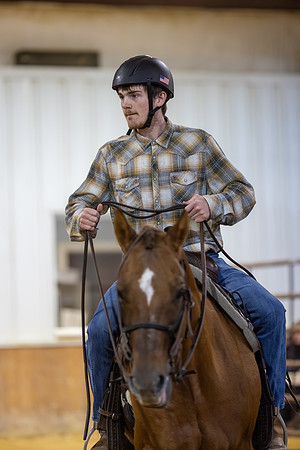 William Lynch riding Enzo in Stock Seat Equitation