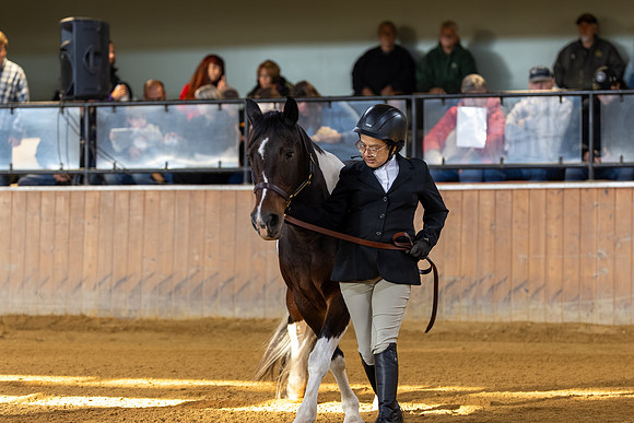 Stephanie Padilla riding Moose Tracks