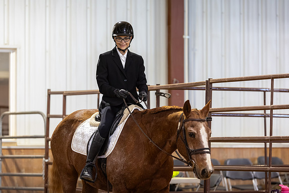 Victoria Suchoski riding Poptart