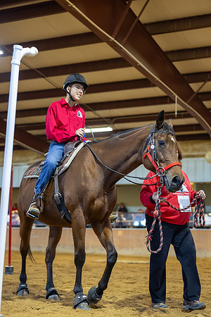 Michael Bable riding Pandora in Working Trails