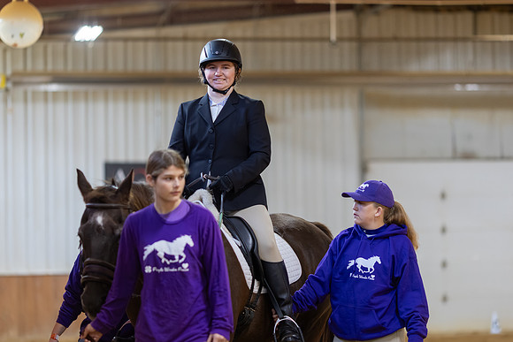Carly DalCompo riding Remember the Titans