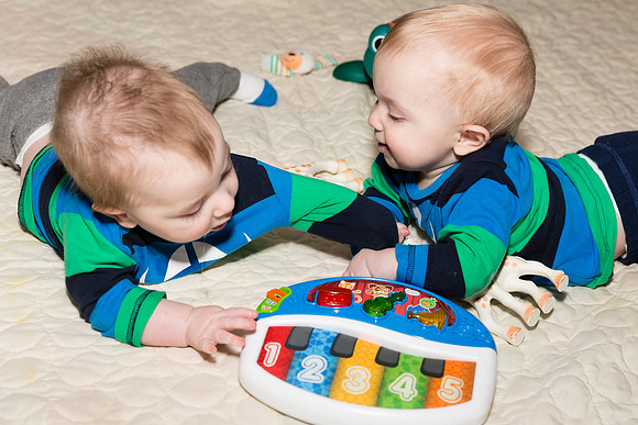 Alastair (left) and Oliver (right)