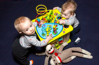 Oliver and Alastair - 9 months