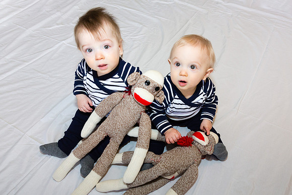 Alastair & Oliver, 10 Months