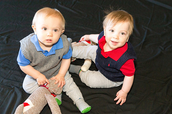 Oliver and Alastair, One Year