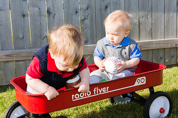 Alastair and Oliver