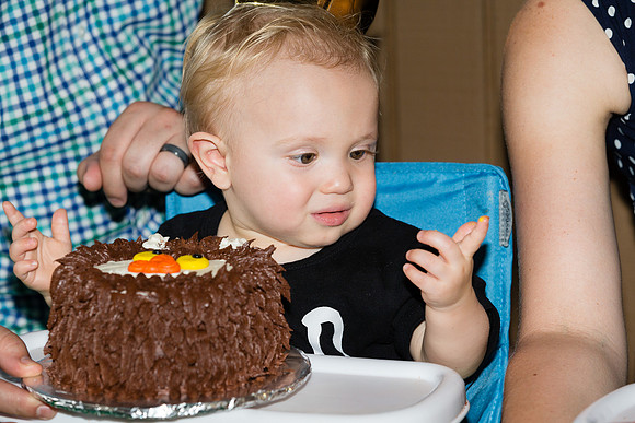 Oliver and the Smash Cake