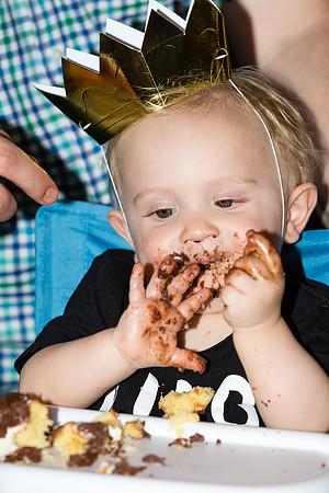 Oliver and the Smash Cake