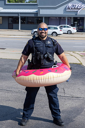 Wheaton Police at Dunkin' Donuts