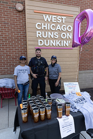 West Chicago Police at Dunkin Donuts