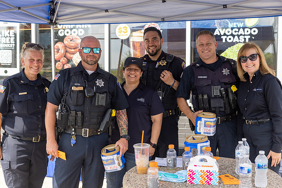 Montgomery Police at Dunkin' Donuts