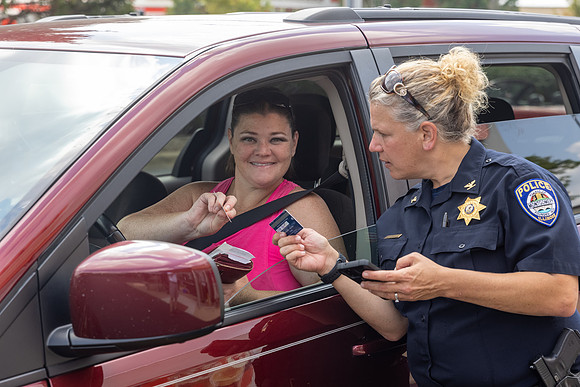 Montgomery Police at Dunkin' Donuts