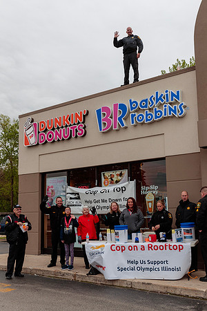 Westmont Police at Cop On A Rooftop with Caroline O'Hara