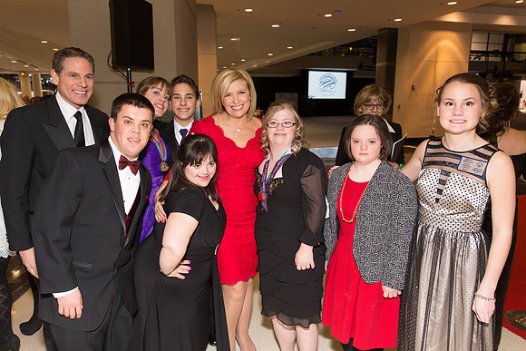 Special Olympics Athletes at 2014 First Look For Charity