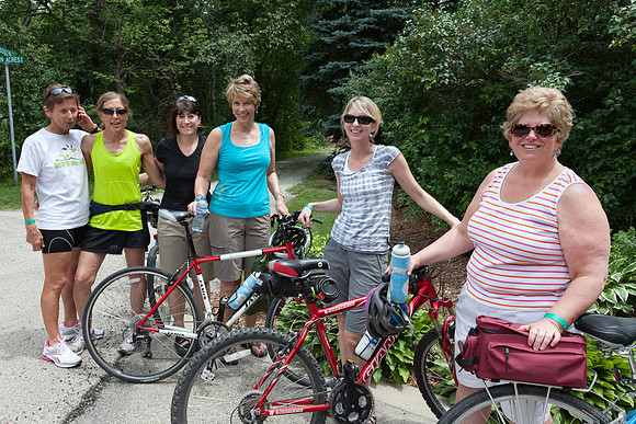 Biking the Garden Walk