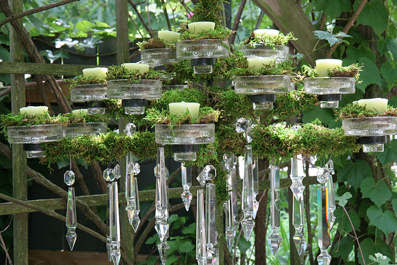 Mossy Chandelier