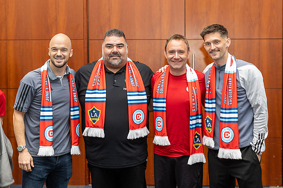 Andrew Gutman & Jeff Gal with Coaches