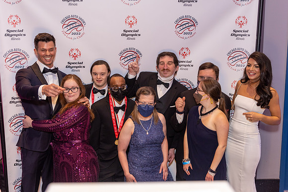 Kenny Braasch and Mari Pepin with the Athletes